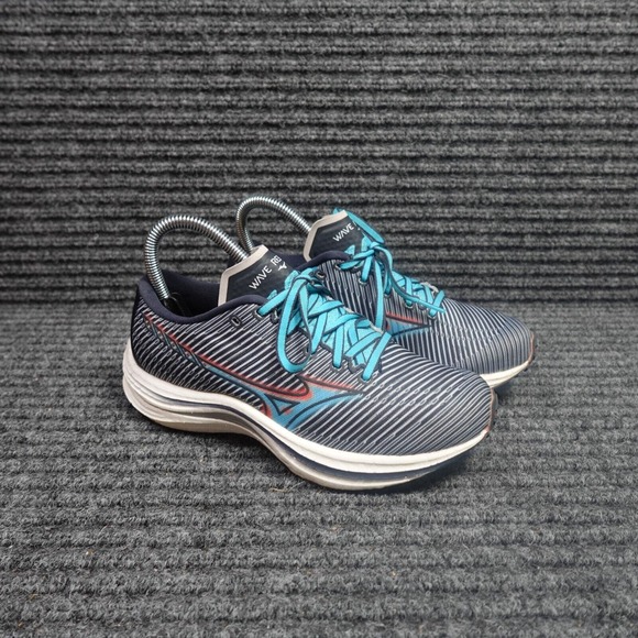 Mizuno Shoes Womens 6 Wave Rebellion Foam Outdoor Running 411334.53SC - Picture 1 of 15